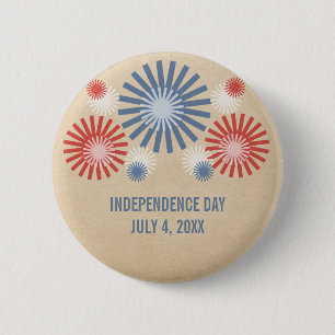 Schaltfläche "Funky 4th July Fireworks" Button