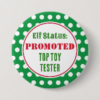 Schaltfläche "Funny Christmas Elf Award"