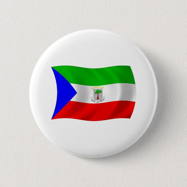 Schaltfläche für äquatoriale Guinea Button (Vorderseite)
