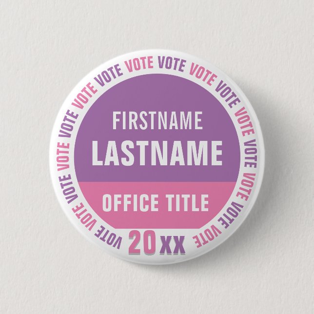 Schaltfläche für benutzerdefinierte Kampagne Button (Vorderseite)
