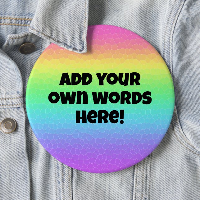 Schaltfläche für benutzerdefinierten Regenbogen Button (Beispiel)