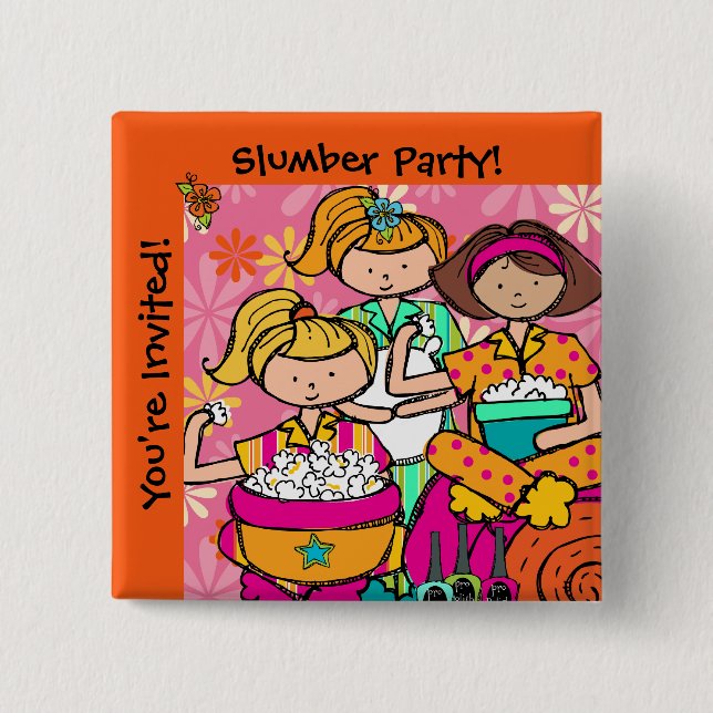 Schaltfläche für das benutzerdefinierte Party Button (Vorderseite)