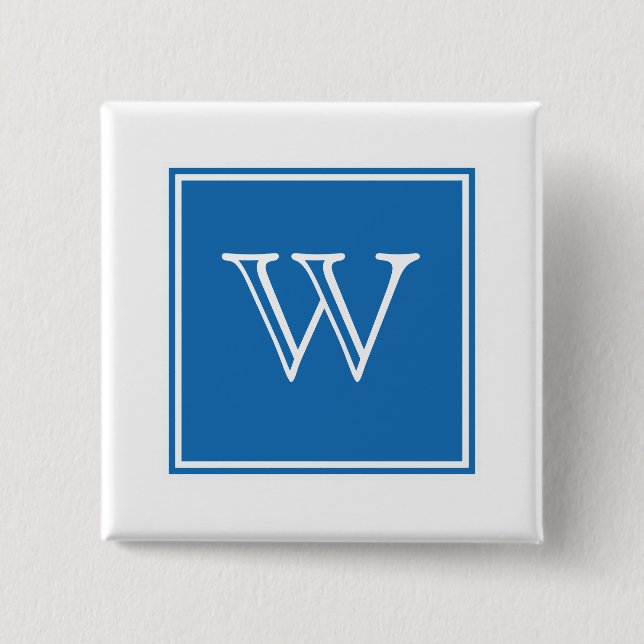 Schaltfläche für das Blaue Quadrat Button (Vorderseite)