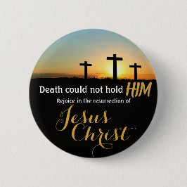 Schaltfläche für das Button Jesus Oaster Cross Auf