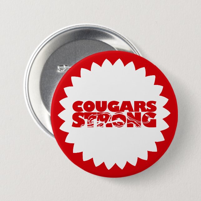 Schaltfläche für das Button von Cougars (Vorne & Hinten)