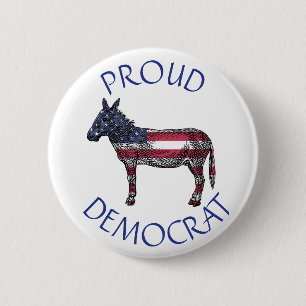 Schaltfläche für das Symbol der amerikanischen Fla Button