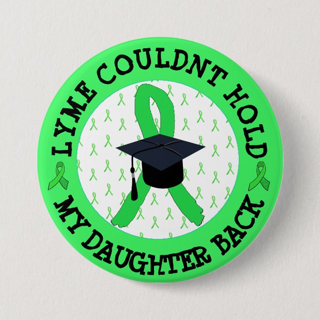 Schaltfläche für den Abschluss Proud Lyme Button (Vorderseite)
