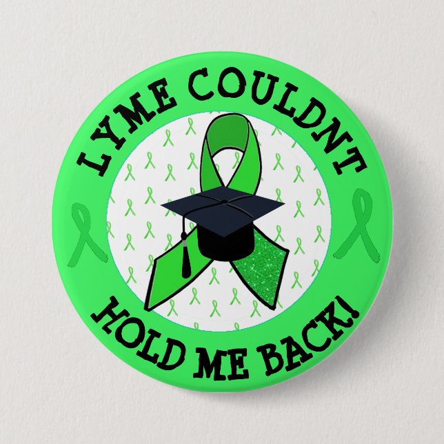 Schaltfläche für den Abschluss Proud Lyme Button (Vorderseite)
