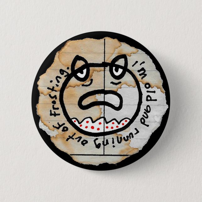 Schaltfläche für den Bombastus-Zuckerguss Button (Vorderseite)