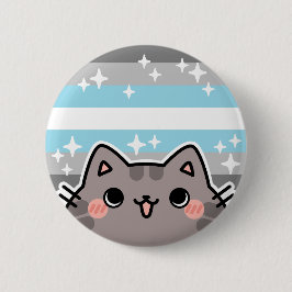 Schaltfläche für den LGBT-Preis für den Demiboy Button