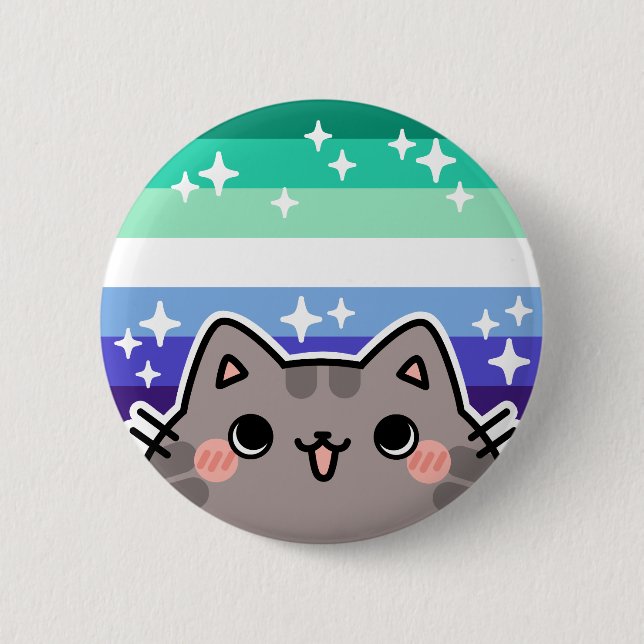 Schaltfläche für den LGBT-Pride-Flaggenkatalog für Button (Vorderseite)