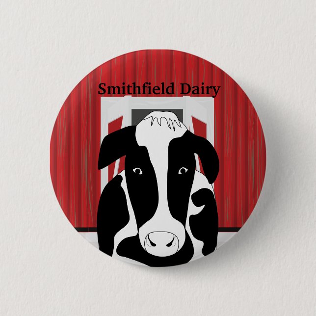 Schaltfläche für den Milchkuhbetrieb Button (Vorderseite)