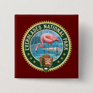 Schaltfläche für den Nationalpark Everglades Button