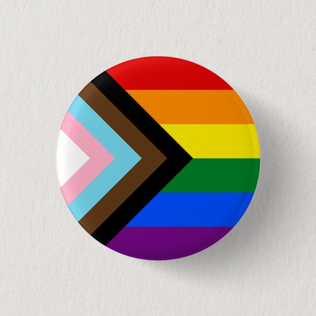 Schaltfläche für den progressiven Pride Button (Vorderseite)