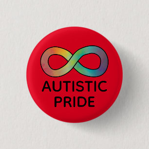 Schaltfläche für die Akzeptanz der Autistik Button