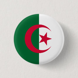 Schaltfläche für die algerische Flagge Button