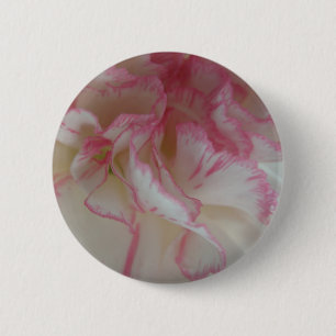 Schaltfläche für die Blume der weißen und rosa Car Button