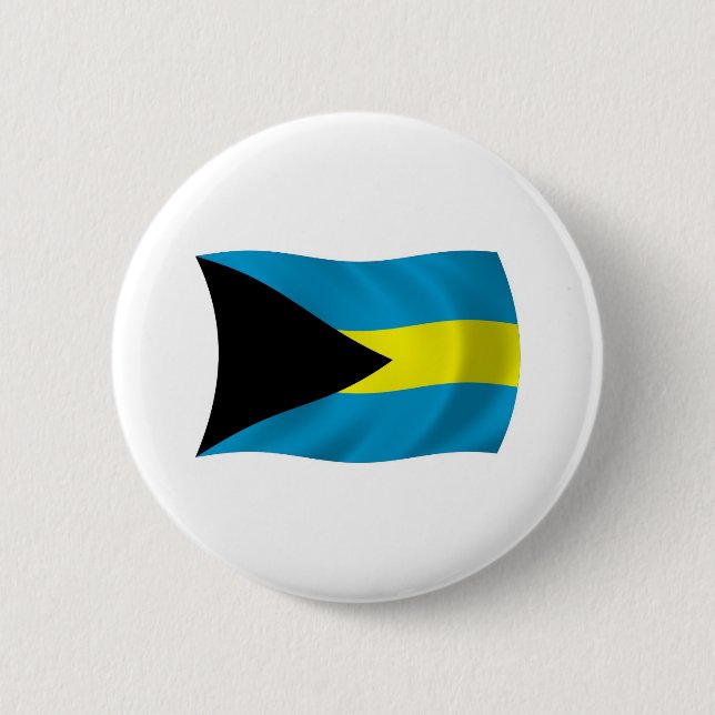 Schaltfläche für die Flagge Bahamas Button (Vorderseite)