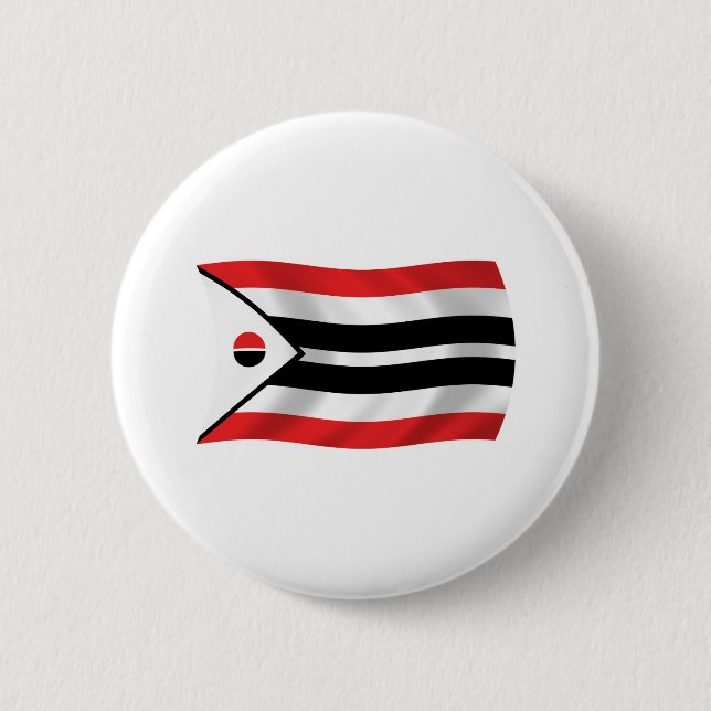 Schaltfläche für die Flagge des Arapaho-Stammes Button (Vorderseite)