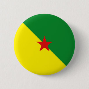 Schaltfläche für die Flagge von Guyane Fisheye Button