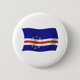 Schaltfläche für die Flagge von Kap Verde Button