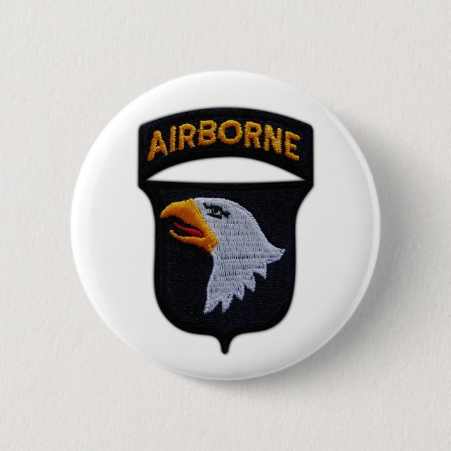 Schaltfläche für die Im Flugzeug Division ABN der  Button (Vorderseite)