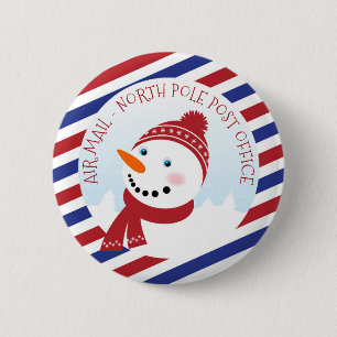 Schaltfläche für die Post Snowman Button