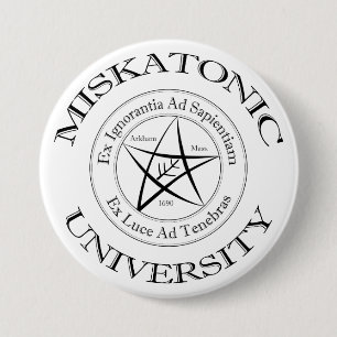 Schaltfläche für die Universität Miskatonic Button