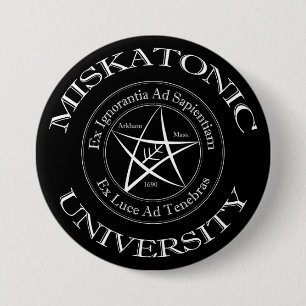 Schaltfläche für die Universität Miskatonic Button