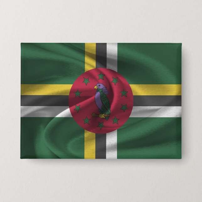 Schaltfläche für Dominica Button (Vorderseite)