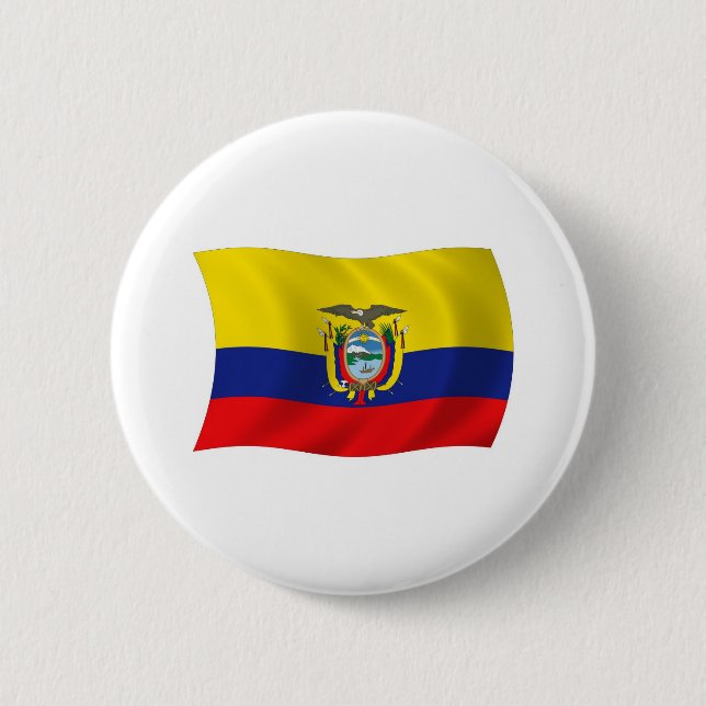 Schaltfläche für Ecuador Button (Vorderseite)