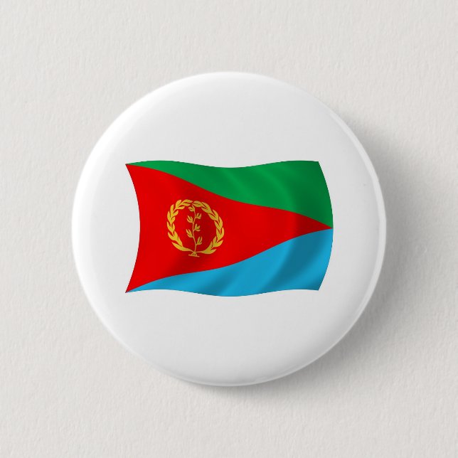 Schaltfläche für Eritrea Button (Vorderseite)