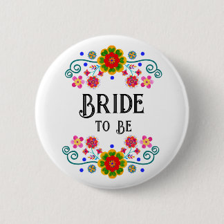 Schaltfläche für Fiesta-Brautparty Button