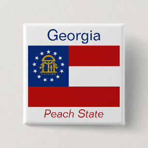Schaltfläche für georgische Flagge Button