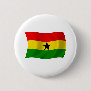 Schaltfläche für Ghana-Flag Button