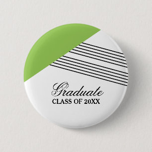 Schaltfläche für grünen Abschluss geometrischer St Button