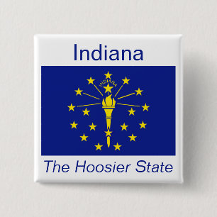 Schaltfläche für Indianerflagge Button