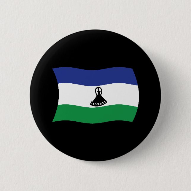 Schaltfläche für Lesotho Button (Vorderseite)