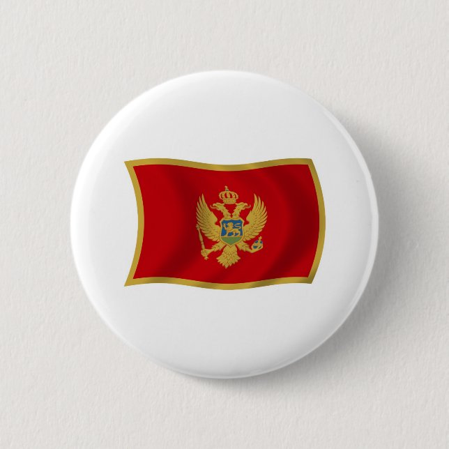 Schaltfläche für Montenegro Button (Vorderseite)