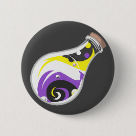 Schaltfläche für nicht binäre Pride Button