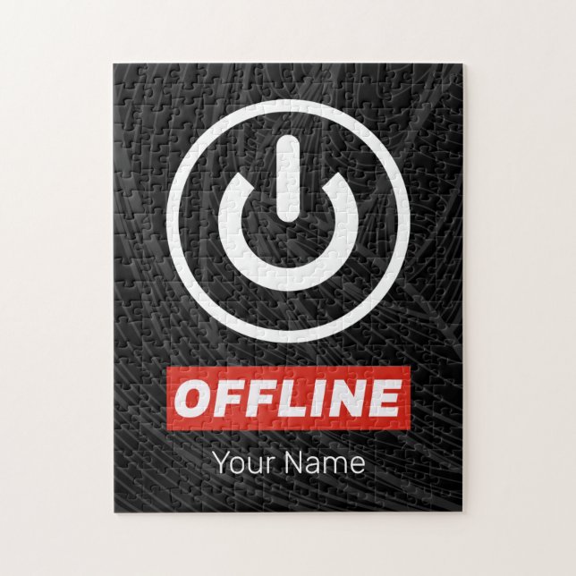 Schaltfläche für Offline-Power zum Entspannen oder (Vertikal)