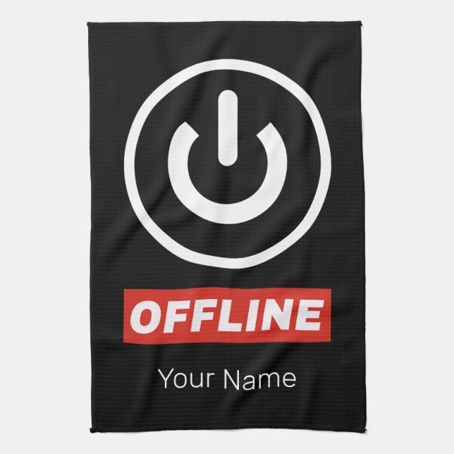 Schaltfläche für Offline-Power zum Entspannen oder Geschirrtuch (Vertikal)