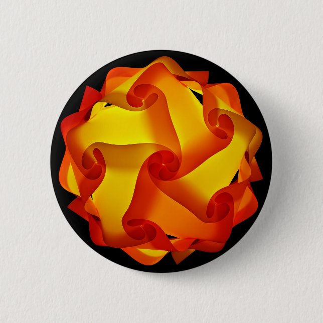 Schaltfläche für orange und gelbe Lampe Button (Vorderseite)