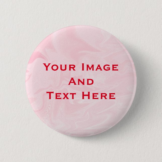 Schaltfläche für Personalisiertes Bild und Text Button (Vorderseite)