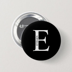 Schaltfläche für personalisiertes Monogramm und Pi Button