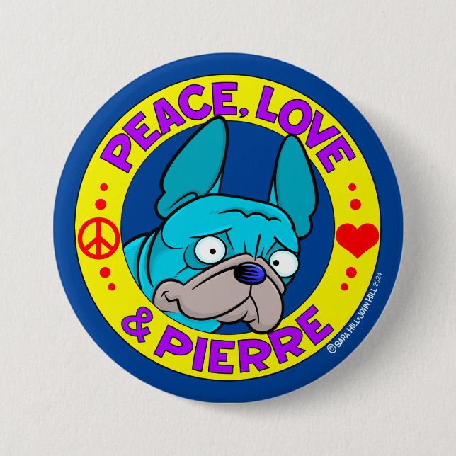 Schaltfläche für Pierre-Logo Button (Vorderseite)