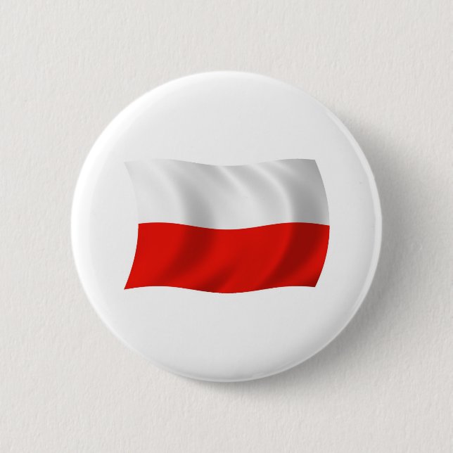 Schaltfläche für Polen Button (Vorderseite)