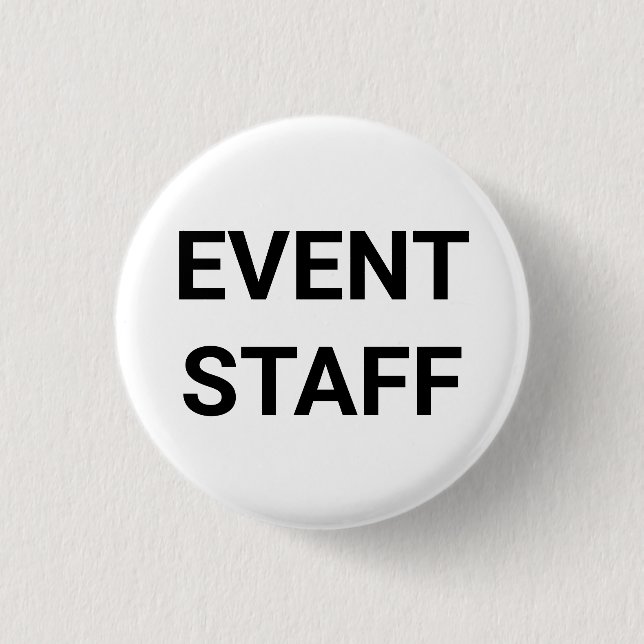 Schaltfläche für Schwarz-weißes benutzerdefinierte Button (Vorderseite)