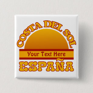 Schaltfläche für SPANIEN Costa Del Sol Button