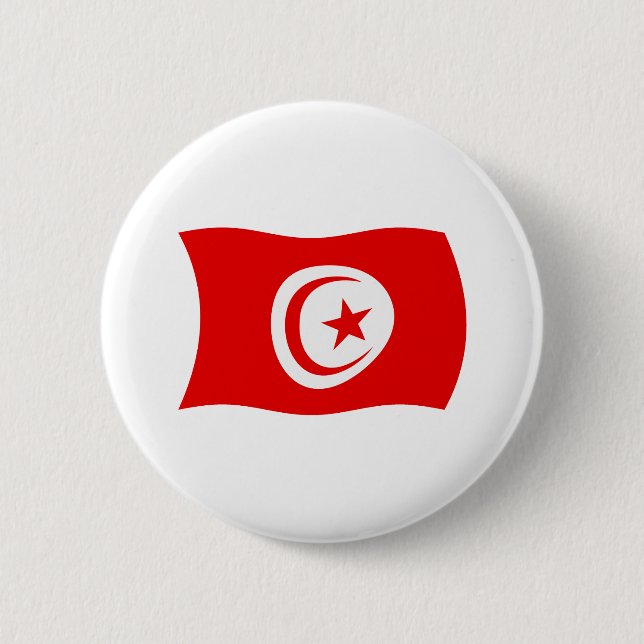Schaltfläche für Tunesien Button (Vorderseite)